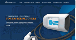Desktop Screenshot of lymphatouch.com